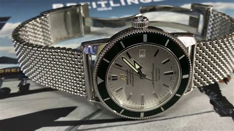 breitling water salt resistance test|breitling superocean 1004.